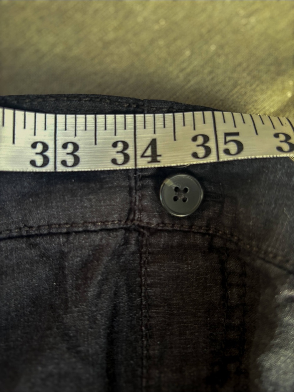 SO very comfortable Black linen women’s Casual Flowy Pants L large - Picture 7 of 8